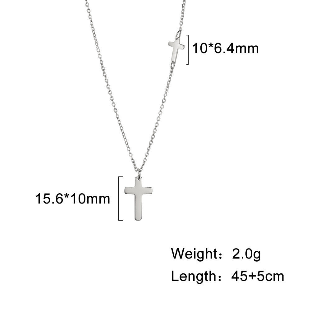 Halskette mit Kreuz Anhänger 😍 - impassion.ch