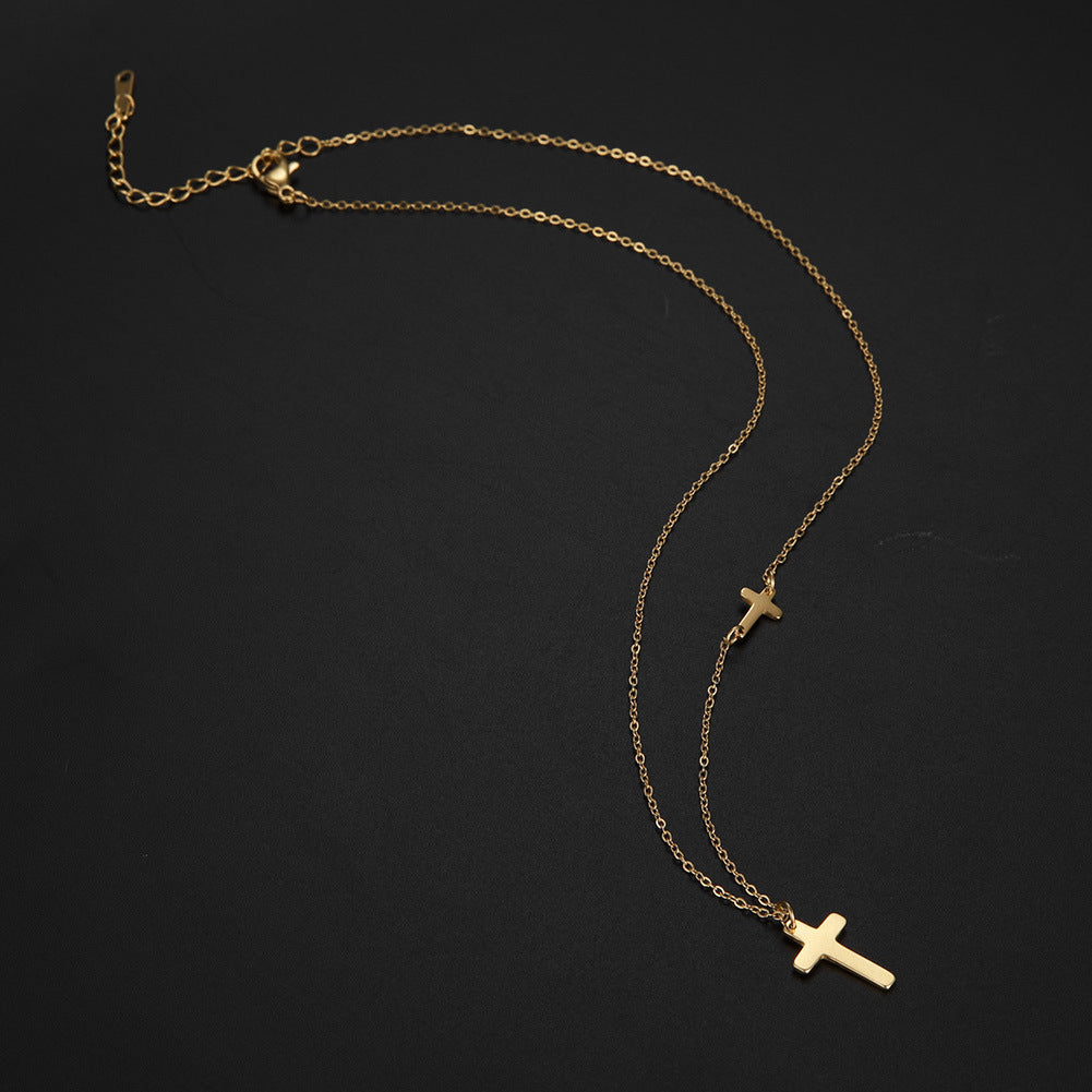 Halskette mit Kreuz Anhänger 😍 - impassion.ch
