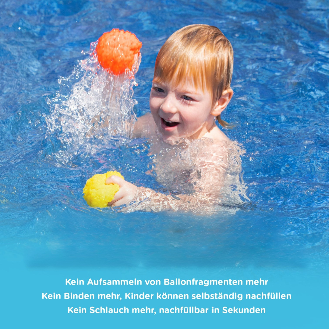 Splashies™– Bunte Wasserkugeln aus Schwamm - impassion.ch