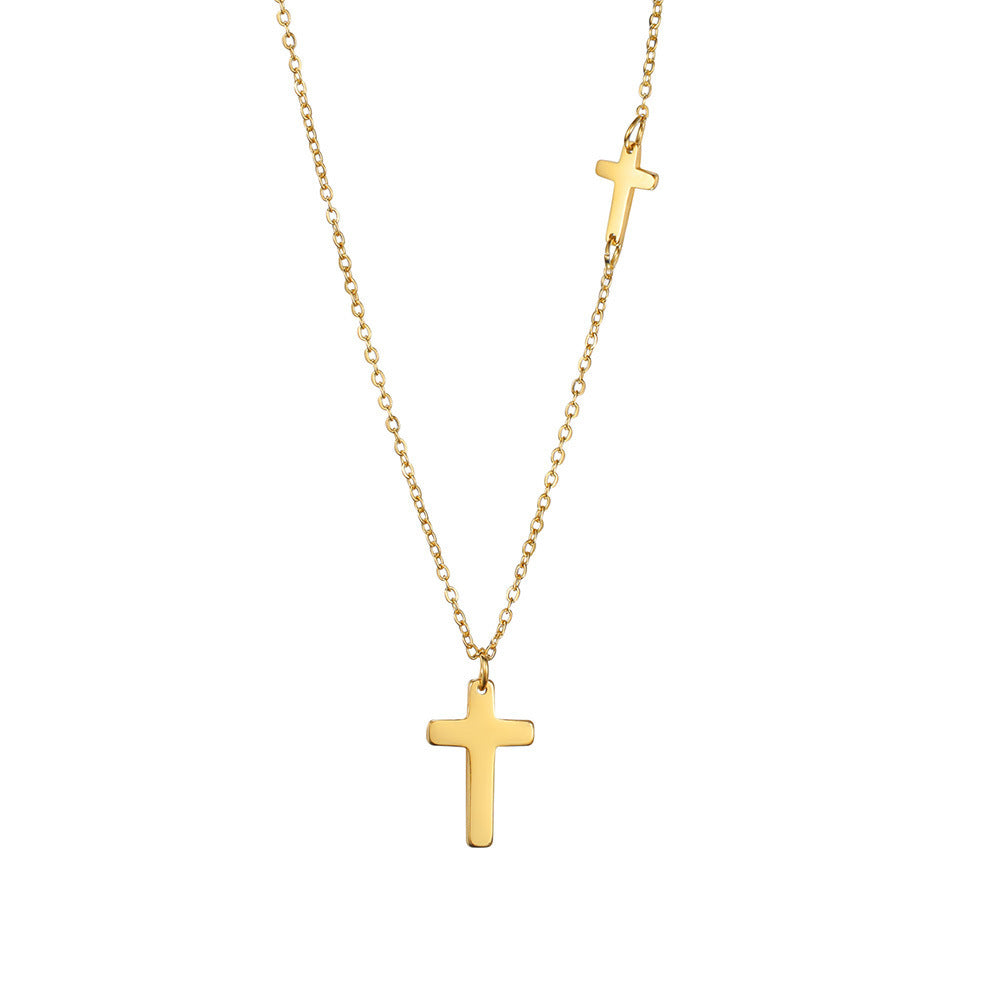 Halskette mit Kreuz Anhänger 😍 - impassion.ch