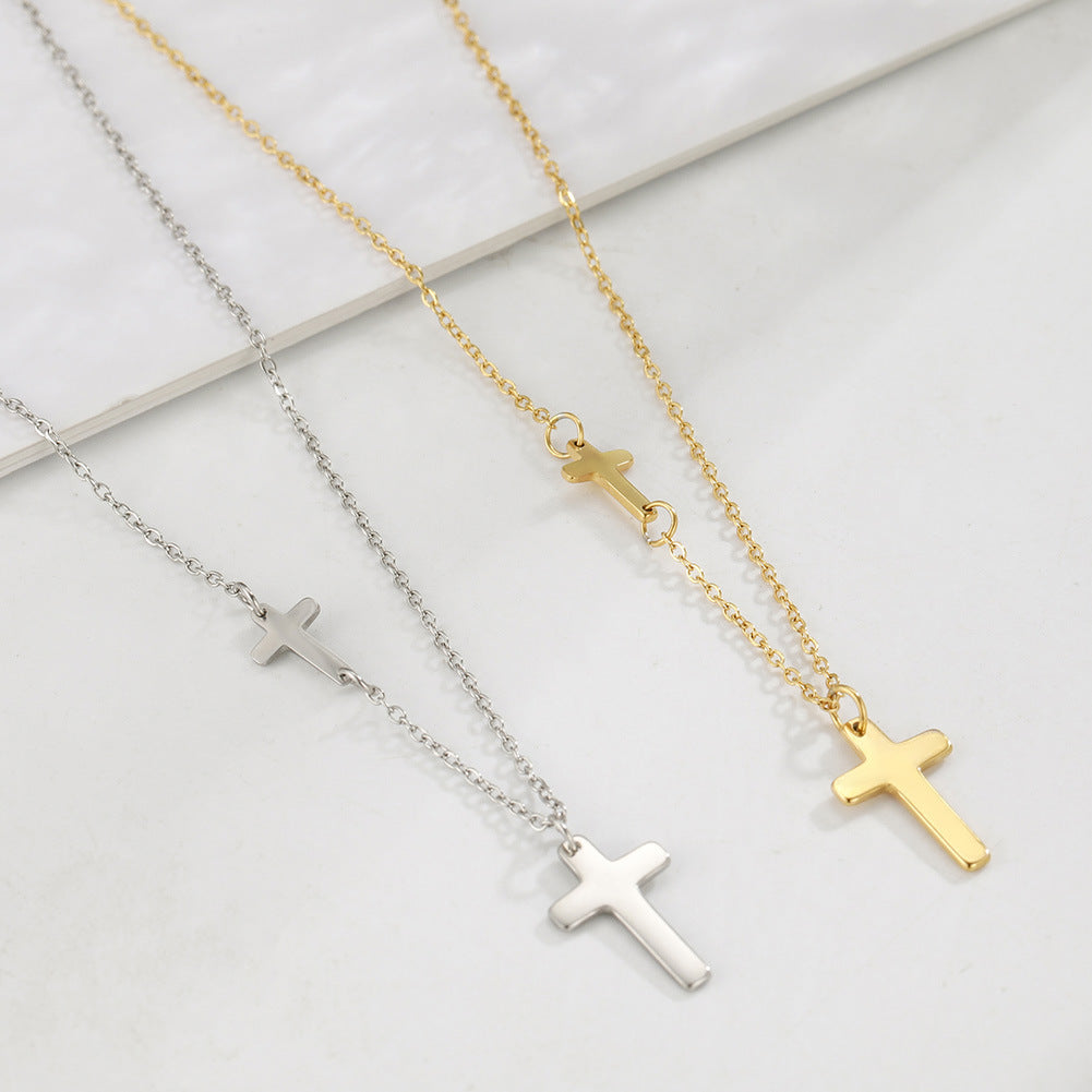 Halskette mit Kreuz Anhänger 😍 - impassion.ch