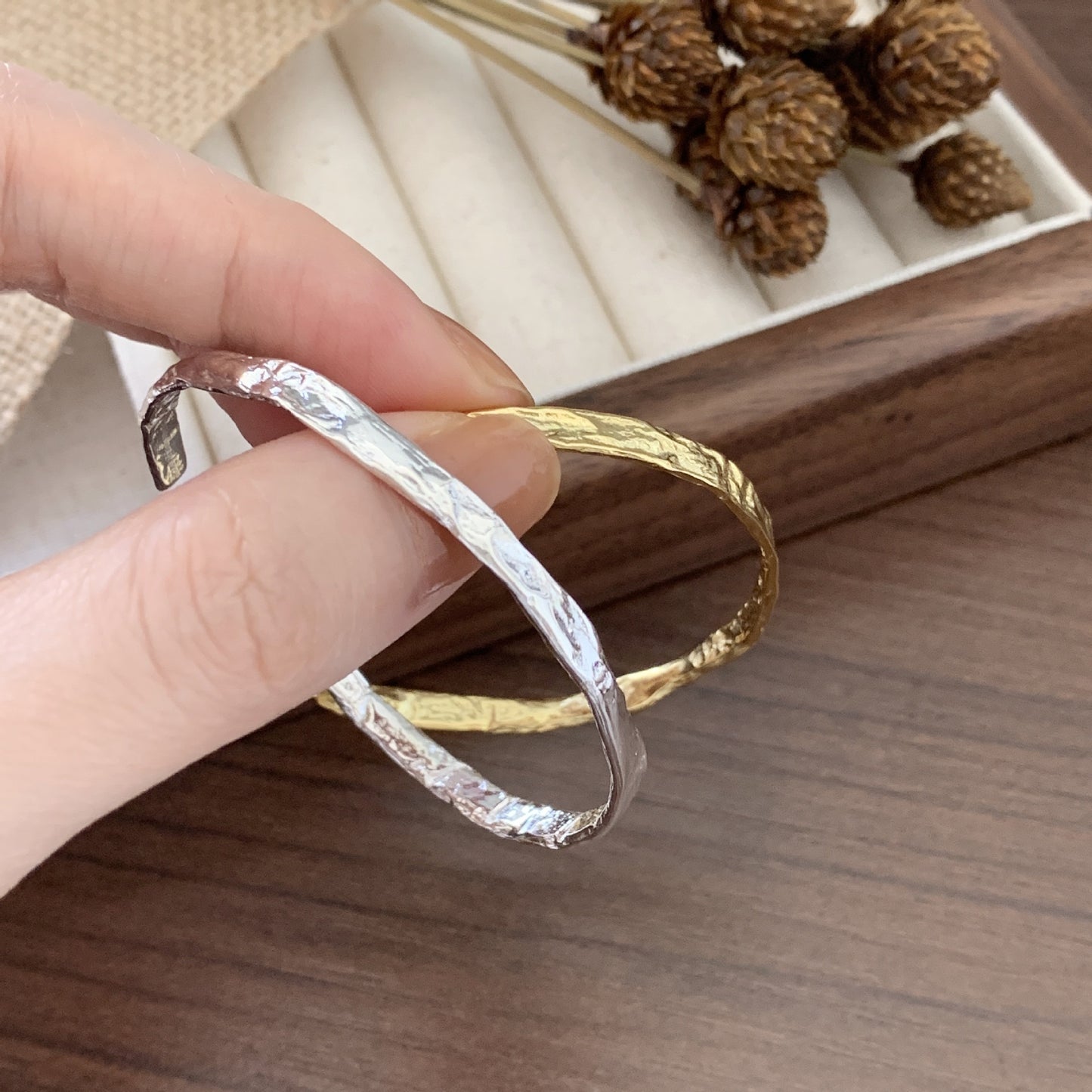 ARMREIFEN-SILBER & GOLD - impassion.ch