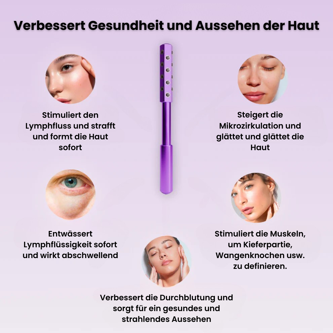 Turmalin-Massagestift – Straffe Haut & Frischer Blick - impassion.ch