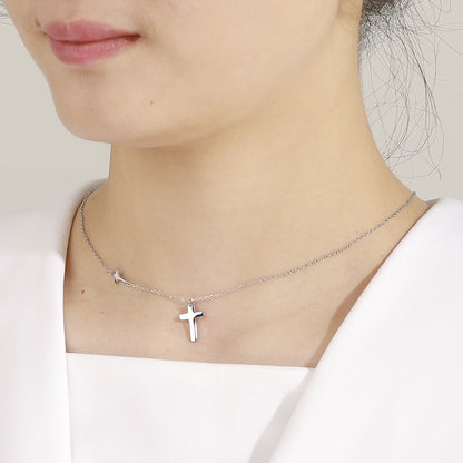 Halskette mit Kreuz Anhänger 😍 - impassion.ch