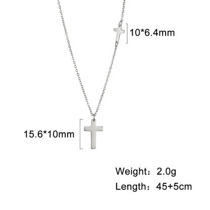 Halskette mit Kreuz Anhänger 😍 - impassion.ch