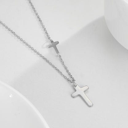 Halskette mit Kreuz Anhänger 😍 - impassion.ch