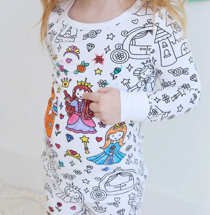Kinder Pyjama Set & Buntstifte - impassion.ch