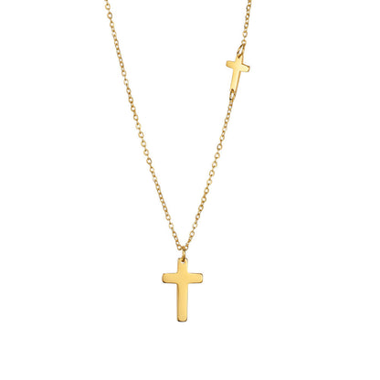Halskette mit Kreuz Anhänger 😍 - impassion.ch