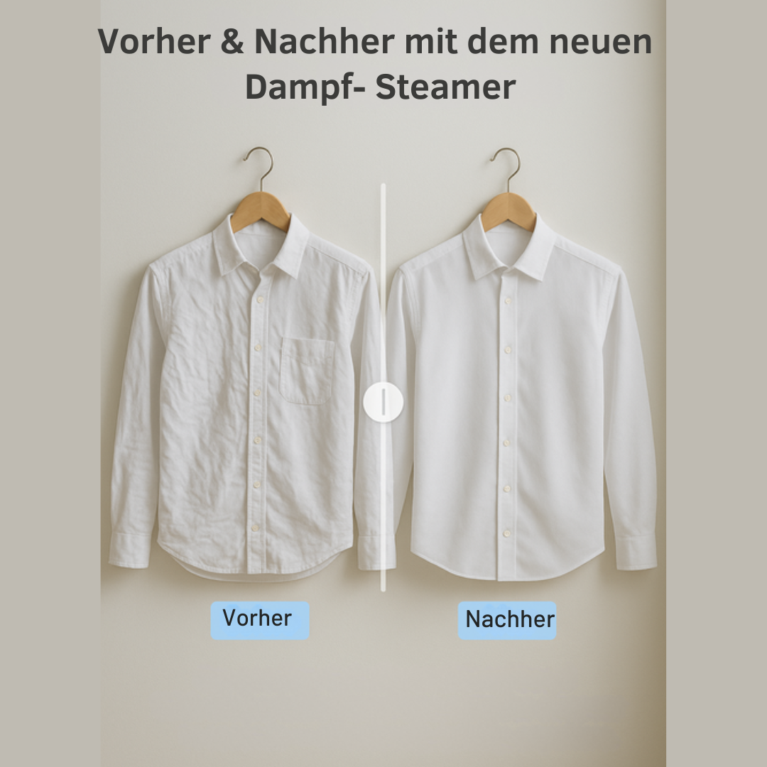 SmartSteam Mini™ - Faltenfrei in Sekunden - impassion.ch
