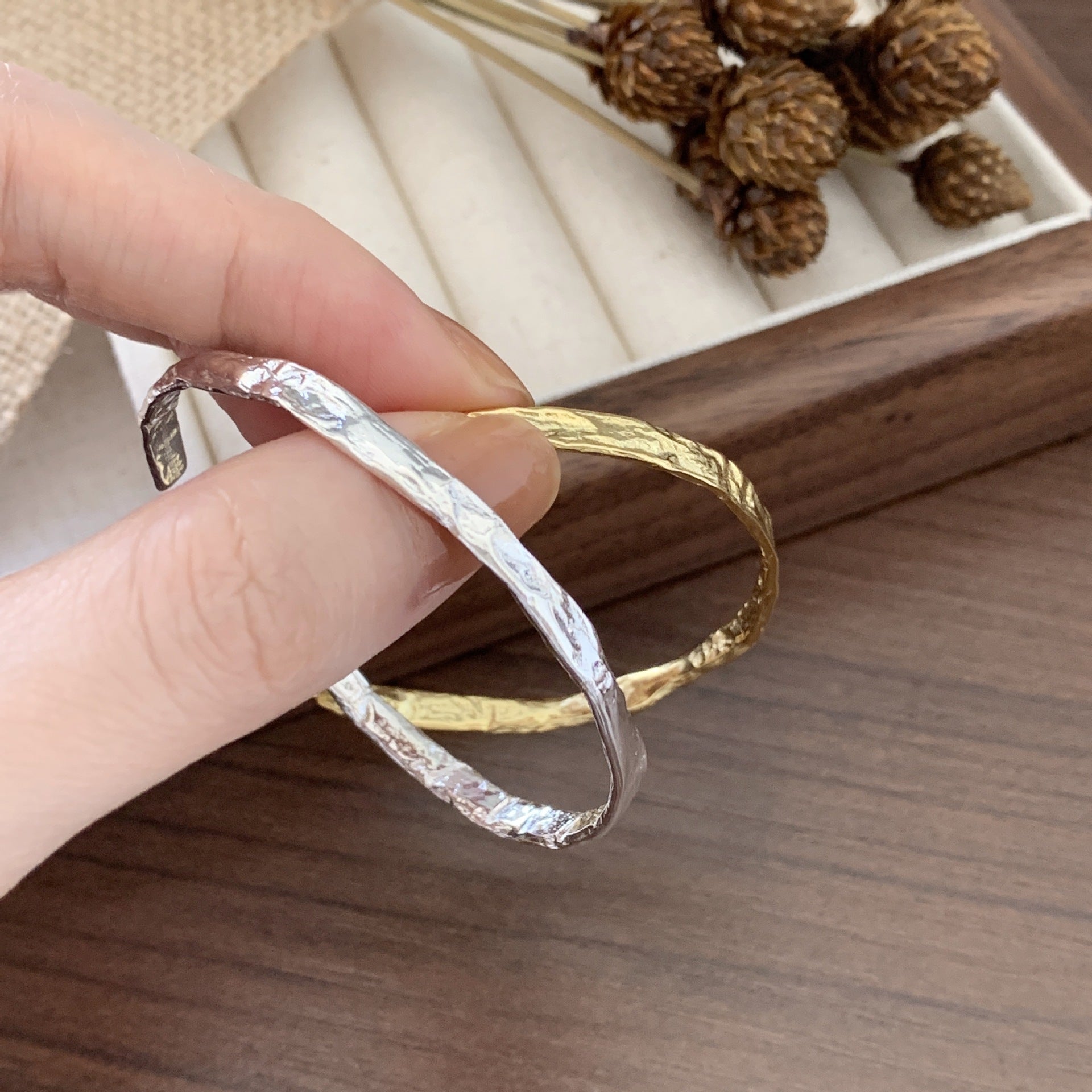 ARMREIFEN-SILBER & GOLD - impassion.ch