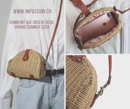 HANDTASCHE-STROH