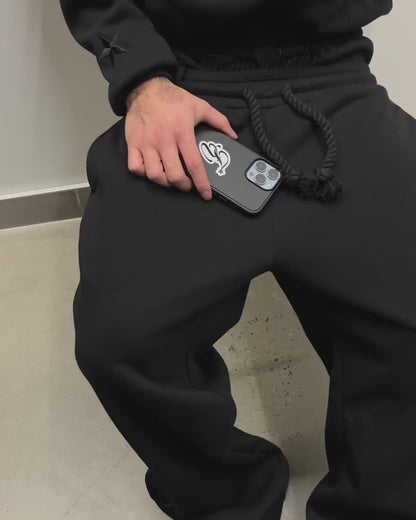 Hose mit Doppelter Taille